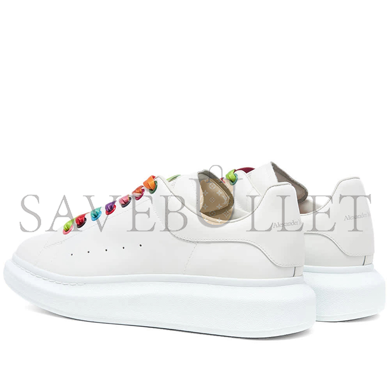 ALEXANDER MCQUEEN RAINBOW LACE OVERSIZED SNEAKER 553680WHX9P9035